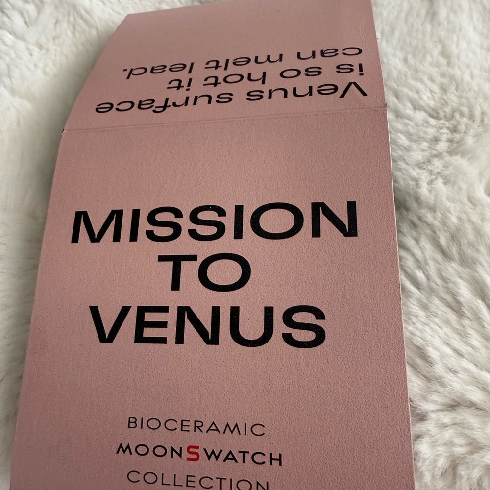 Mission to Venus Bioceramic Moonswatch